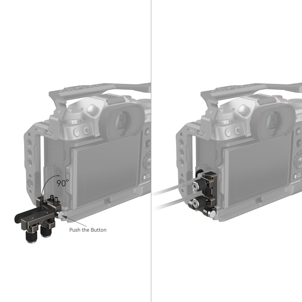 SmallRig HDMI & USB-C Cable Clamp za FujiFilm X-T5 4147 - 4